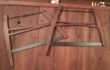 Group of 2 Vintage Buck Saws