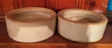 Group of 2 Stoneware Pottery Bowls