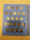 Group of 55 Jefferson Nickels in Whitman Folder.