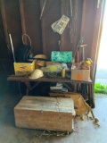 Corner lot of miscellaneous items