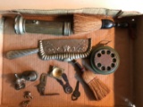 Group of Vintage flashlight and more