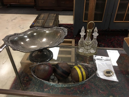 Group of SilverPlate Bowls and more