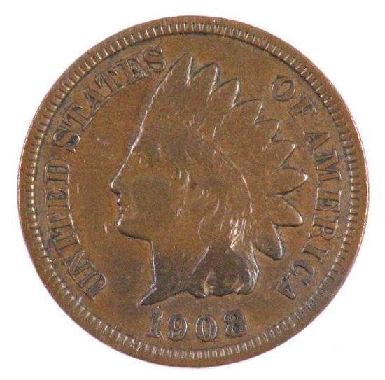 1908 S Indian Head Cent.