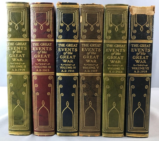 Antique books The Great Events Of the Great War