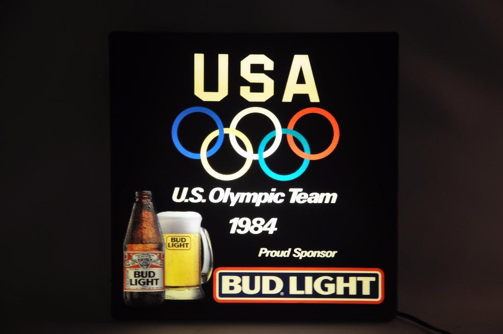 Bud Light USA オリンピック 1984 ネオンライト Bud Light USA