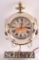 Vintage Schlitz Light Up Advertising Cash Register Topper Clock