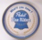 Vintage Pabst Blue Ribbon Advertising Metal Beer Tray