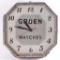 Vintage Gruen Watches Advertising Clock