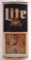 Vintage Miller Lite Light Up Advertising Beer Clock