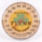 Vintage Flynn Beverage Company Advertising Thermometer