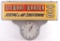 Vintage Stewart-Warner Heating and AC Light Up Advertising Clock Sign