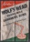 Vintage Wolf's Head Motor Oil and Lubes Advertising Cloth Banner