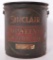 Vintage Sinclair Opaline Motor Oil Advertising 5 Gallon Bucket