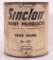 Vintage Sinclair Paint Products Green Enamel Full Advertising Paint Can