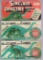 Group of 3 Sinclair Advertising Plastic Dinosaurs in Original Packaging