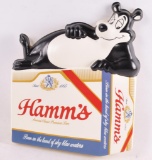 Vintage Hamm's Beer Vacuum Formed Advertising Bear Sign