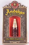 Vintage Pabst Andeker Light Up Advertising Beer Sign
