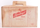 Vintage Leinenkugel Beer Advertising Cardboard Sample Pack Box