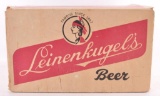 Vintage Leinenkugel Advertising Cardboard 24 Pack Beer Box