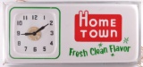 Vintage Home Town Ice Cream Light Up Advertising Clock