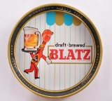Vintage Blatz Beer Advertising Metal Beer Tray