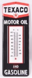 Modern Texaco Advertising Metal Thermometer