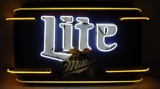 Miller Lite Light Up Advertising Neon Beer Sign