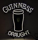 Guinness Draught Light Up Advertising Neon Beer Sign