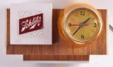 Vintage Schlitz Light Up Advertising Cash Register Topper Beer Clock