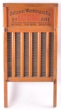 Vintage National Washboard Co. N0. 801 Wooden Washboard