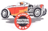 Wynn's Friction Proofing Oil Advertising Metal Sign