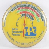 Vintage PPG Industries Advertising Thermometer