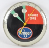 Vintage Kroger Advertising Thermometer