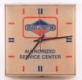Vintage Briggs and Stratton Light Up Advertising Clock