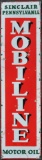 Vintage Sinclair Pennsylvania Mobiline Motor Oil Advertising Porcelain Sign