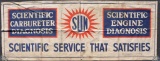 Vintage Sun Advertising Cloth Banner