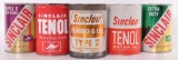 Group of 5 Vintage Sinclair 1 Quart Advertising Oil Cans