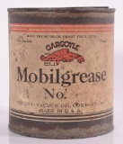 Vintage Mobiloil Gargoyle Mobilgrease Advertising Can