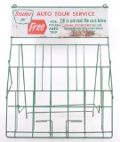 Vintage Sinclair Auto Tour Service Advertising Wire Rack