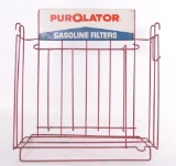 Vintage Purolator Gasoline Filters Advertising Countertop Wire Rack