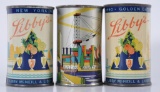 Group of 3 1964 New York Worlds Fair Advertising Miniature Oil Can Coin Banks