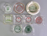 Group of 9 Vintage Sinclair Advertising Ashtrays