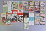 Group of Vintage Sinclair Advertising Road Maps