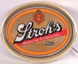 Vintage Stroh's Beer Light Up Advertising Beer Sign