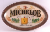 Vintage Michelob Convex Advertising Beer Sign
