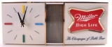 Vintage Miller High Life Light Up Advertising Beer Clock
