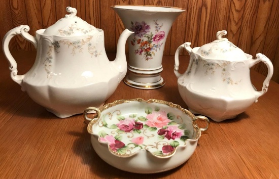 Group of 4 Decorative Porcelain Items