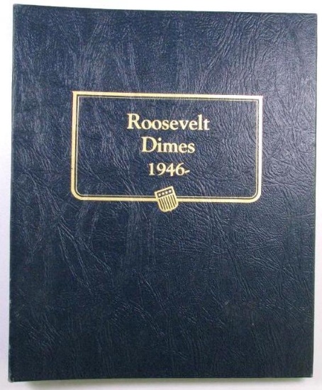Whitman Album Roosevelt Dimes 1946 Start with (85) Coins.