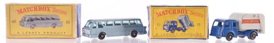 Group of 2 Matchbox Die-Cast Vehicles with Original Boxes