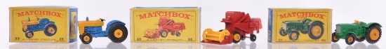 Group of 3 Matchbox Die-Cast Vehicles with Original Boxes